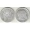 Бельгия 1 франк 1880 год (Леопольд I и Леопольд II) (50 лет Независимости) (BELGIQUE) (серебро)