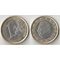 Бельгия 1 евро 1999 год (тип I) (биметалл)