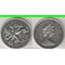 Тувалу 50 центов 1976 год (тип 1976-1985) (Елизавета II) (тип I, редкость)