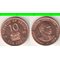 Кения 10 центов 1995 год (латунь-сталь) (год-тип) (нечастый тип и номинал)