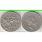 Тувалу 50 центов 1994 год (Елизавета II) (год-тип, тип II) (редкий тип) (из обращения)