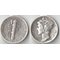 США 10 центов (1 дайм) (1943-1944) (серебро)