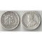 Цейлон (Шри-Ланка) 25 центов 1913 год (Георг V) (серебро)