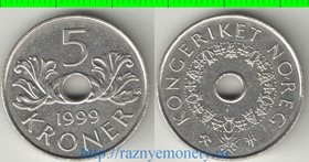 Норвегия 5 крон (1998-2012) Харальд V