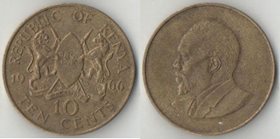 Кения 10 центов (1966-1968) (тип I)