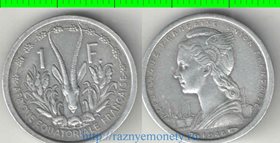 Экваториальная африка Французская 1 франк 1948 год