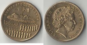 Австралия 1 доллар 2004 год (Елизавета II) (Eureka Stockade 1854-2004)