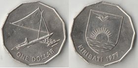 Кирибати 1 доллар 1979 год (редкость) (год-тип) (БЛЕСК)