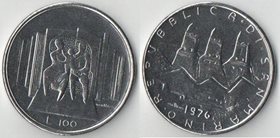 Сан-Марино 100 лир 1976 год