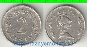 Мальта 2 цента (1972-1982)