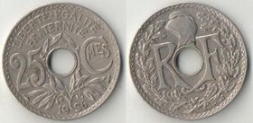 Франция 25 сантимов 1936 год (редкий год)
