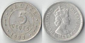 Белиз 5 центов (1980-2003) (Елизавета II)
