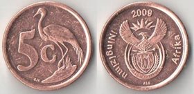ЮАР 5 центов 2009 год iNingizimu
