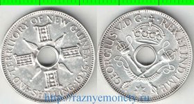 Новая Гвинея (Папуа) 1 шиллинг (1935, 1936) (Георг V) (серебро)