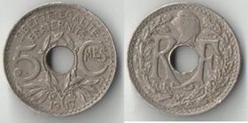 Франция 5 сантимов (1917-1920) (тип I, большая)