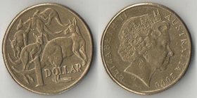 Австралия 1 доллар 2000 год (Елизавета II) (редкий тип)