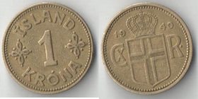 Исландия 1 крона 1940 год (тип III) (год-тип)