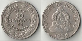 Гондурас 10 сентаво (1932, 1951, 1956)