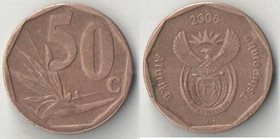 ЮАР 50 центов 2008 год  Afurika Tshipembe
