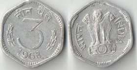 Индия 3 пайс (1964-1971)