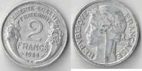 Франция 2 франка (1948-1950)