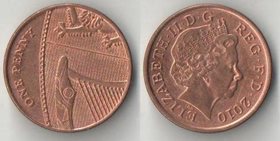 Великобритания 1 пенни (2008-2014) (Елизавета II)