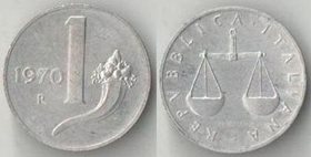 Италия 1 лира (1951-2000) (нечастый номинал)