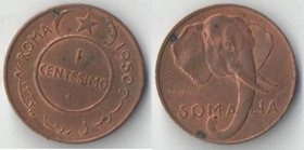 Сомали Итальянское 1 чентезимо 1950 год