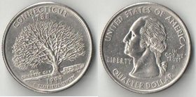 США 1/4 доллара 1999 год (Коннектикут)