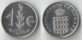Монако 1 сантим (1976-1982) (редкость)