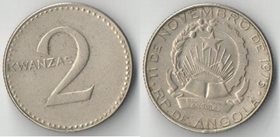 Ангола 2 кванзы 1977 год (год-тип)