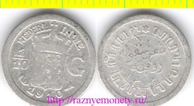 Индонезия - Нидерландская индия 1/10 гульдена 1910 год (серебро)