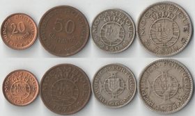 Мозамбик Португальский 20, 50 сентаво, 1, 2,5, 5 эскудо (1965-1974)