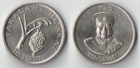 Тонга 10 сенити (1981-1991) ФАО