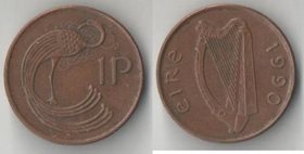 Ирландия 1 пенни (1988-2000) (тип II) (сталь-медь)