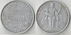 Океания Французская 5 франков 1952 год (год-тип)