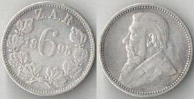 ЮАР 6 пенсов 1895 год