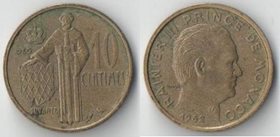 Монако 10 сантимов (1962-1982) (Ренье III)