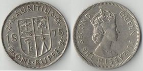 Маврикий 1 рупия (1971-1978) (Елизавета II)