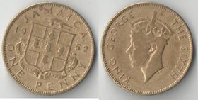 Ямайка 1 пенни (1950-1952) (Георг VI, не император)