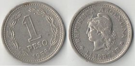 Аргентина 1 песо (1958-1959)
