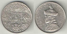 Бутан 1/2 рупии 1950 год