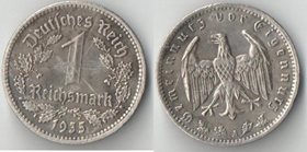 Германия (Третий Рейх) 1 марка 1935 год А