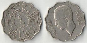 Ирак 4 филса (1938-1939) (Гази I) (никель) (редкий тип)
