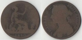 Великобритания 1 пенни (1874-1894) (Виктория)