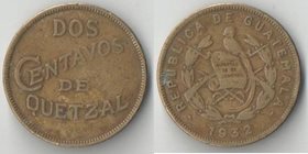 Гватемала 2 сентаво 1932 год (редкость)