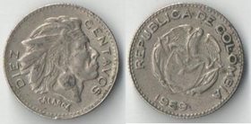 Колумбия 10 сентаво (1959-1966)