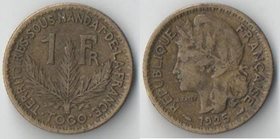 Того Французская 1 франк (1924-1925)