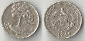 Гватемала 5 сентаво (1965, 1967-1970) (тип I)