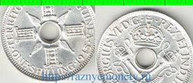 Новая Гвинея (Папуа) 1 шиллинг (1938, 1945) (Георг VI) (серебро)